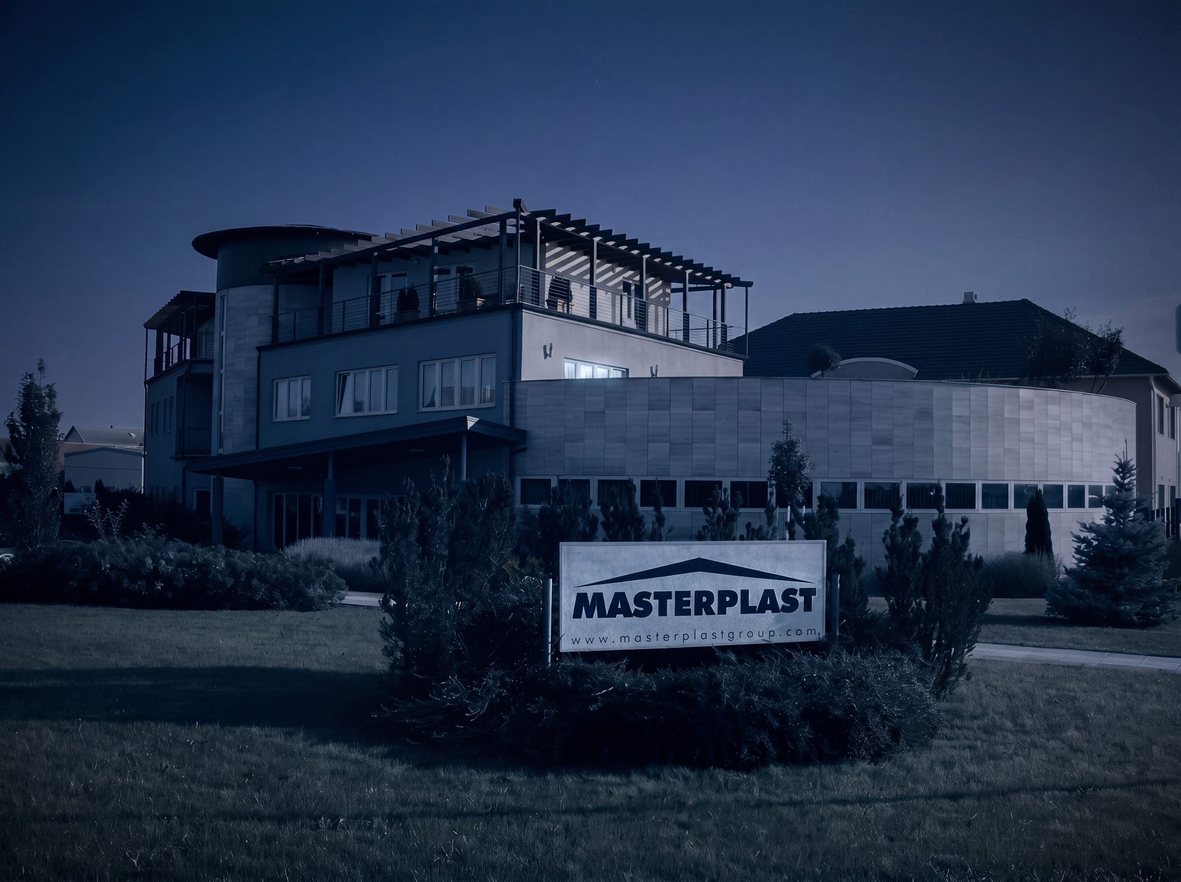 A Masterplast Nyrt. székháza Sárszentmihályon